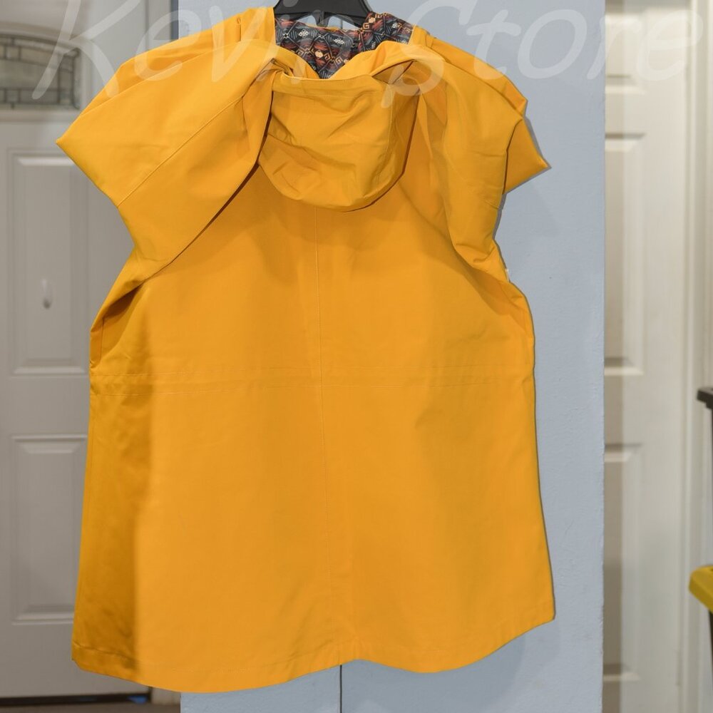 Pendleton Yellow Hooded Trench Coat - Picture 7 of 9